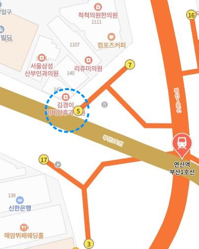 찾아오시는 곳 지도이미지