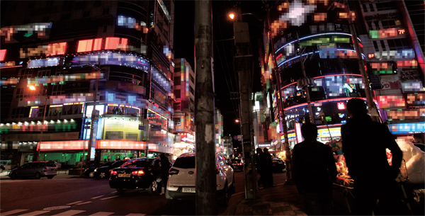 마산 거리 모습